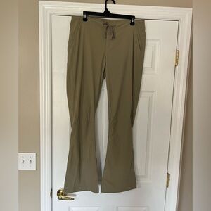 Tan Flared Pants